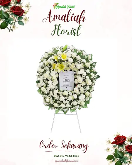 Krans Bunga Duka Onyam