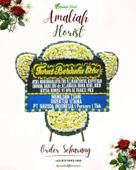 Papan Bunga Duka Onyam